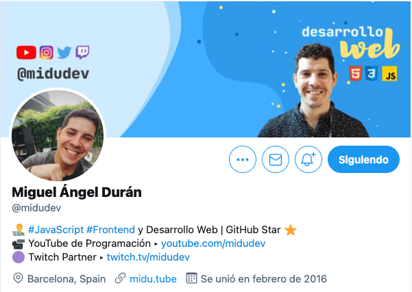 Entrevista frontend Miguel Angel Duran